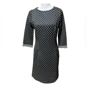 Boden Dotty Day Quilted Polka Dot Dress‎